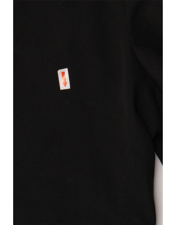 Shorts esportivos masculinos KAPPA grande poliéster preto