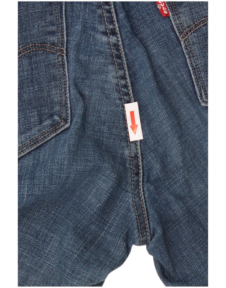 Calça jeans feminina Levi's Slimming Slim W28 L28 azul marinho algodão