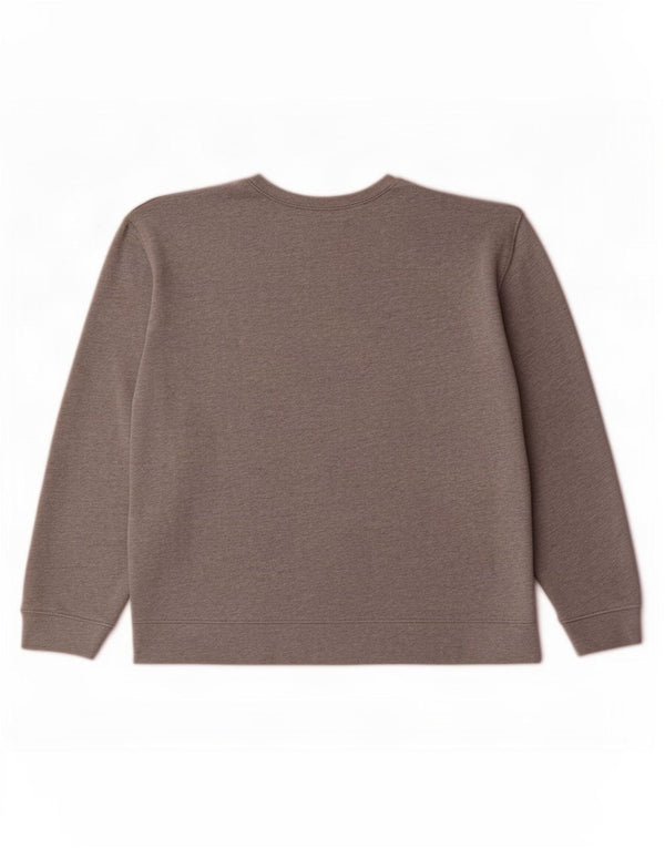 Suéter gráfico feminino Guru UK 20 2XL algodão cinza