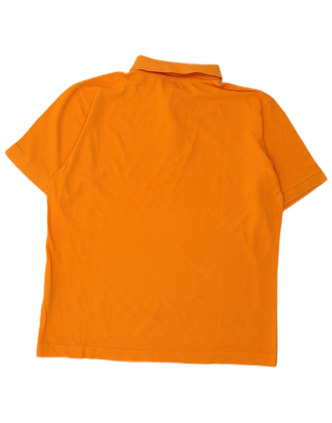 Camisa polo masculina Kappa grande algodão laranja
