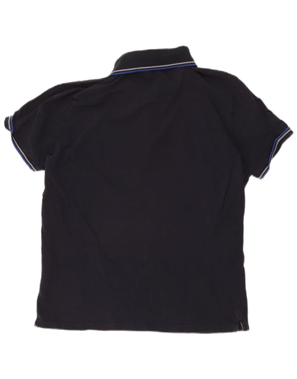 Camisa polo masculina Champion XL azul marinho algodão