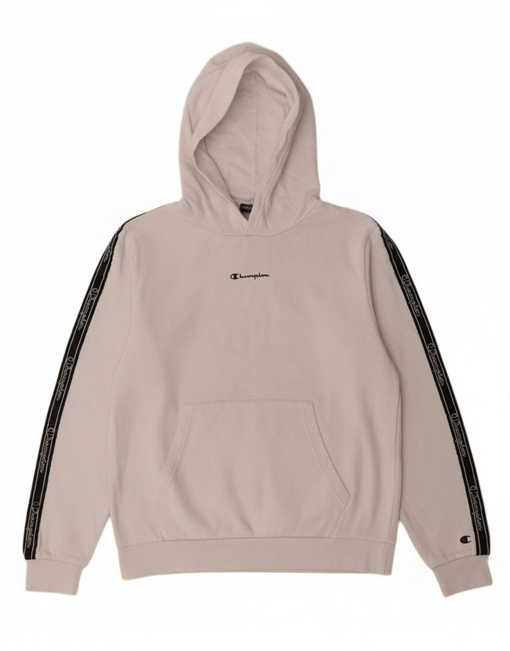 CHAMPION Meninos moletom com capuz 15-16 anos 2XL branco