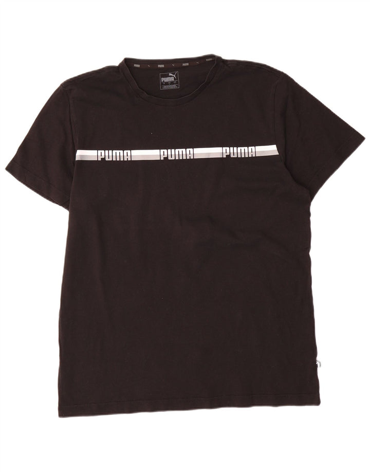 Puma Camiseta Masculina Graphic Top Grande Preto
