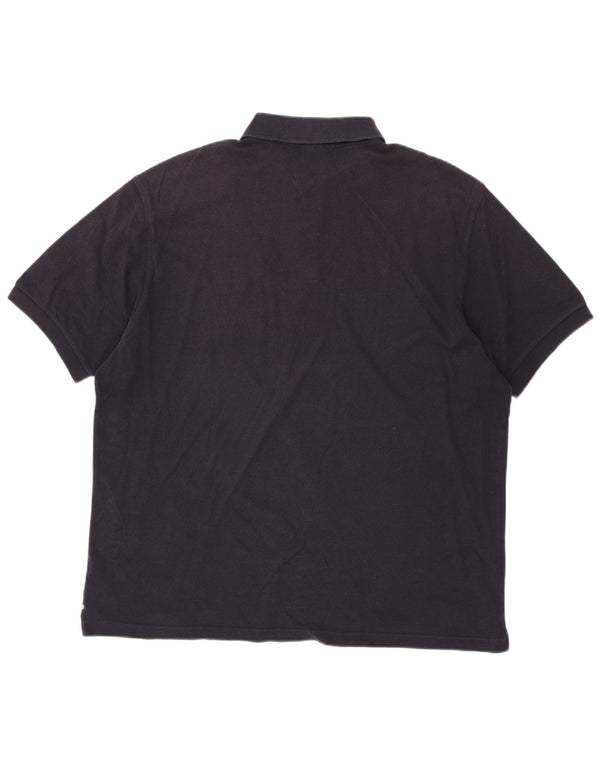 Camisa polo masculina Hugo Boss 2XL algodão azul marinho