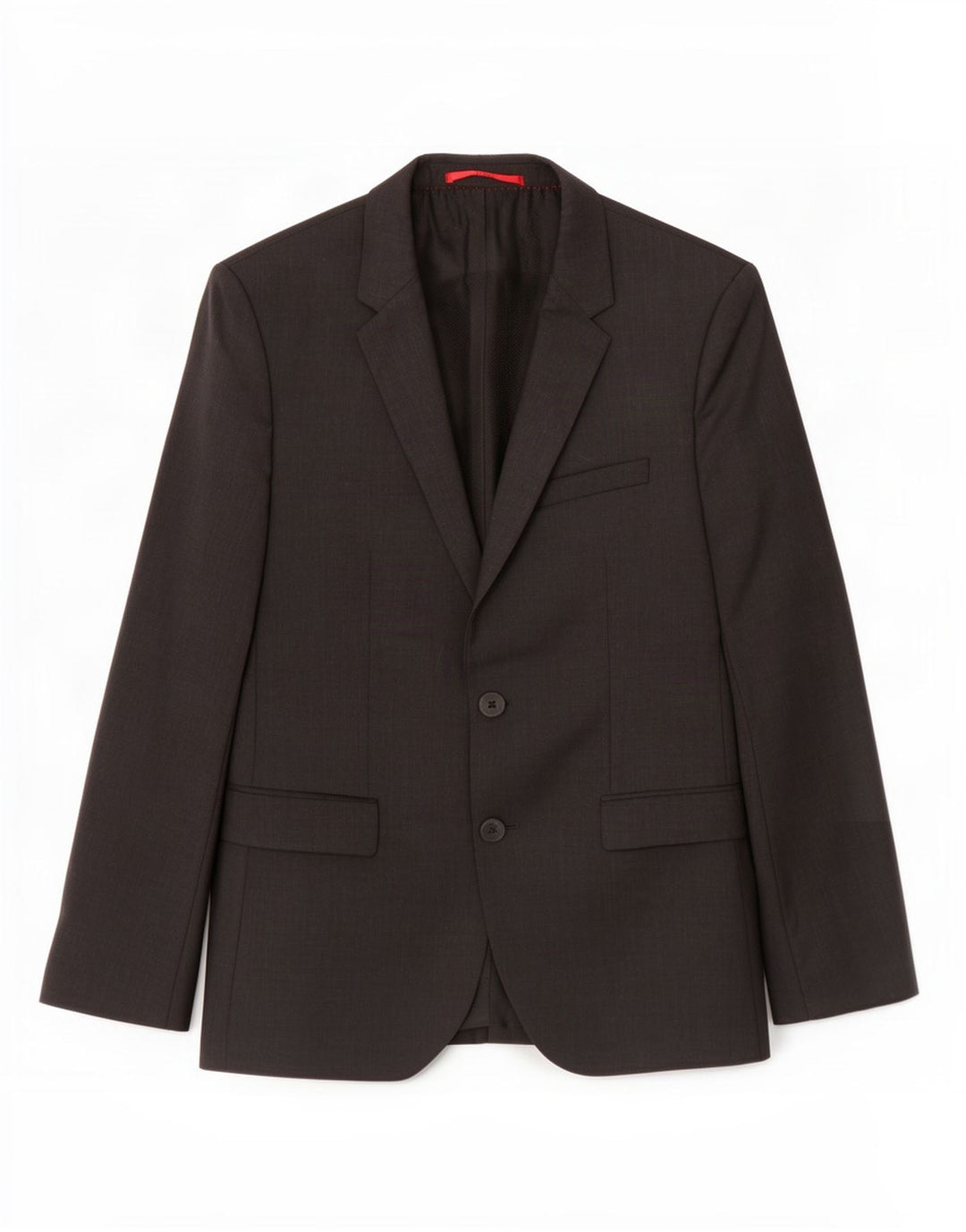 Jaqueta Blazer Masculina Hugo Boss com 2 Botões EU 48 Lã Preta Média