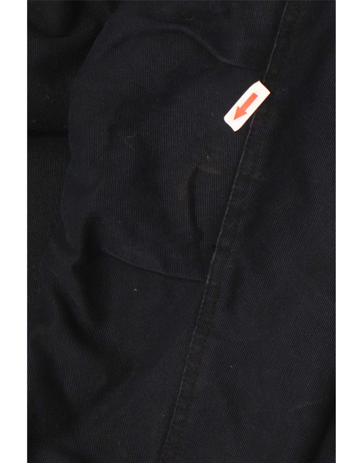 Jaqueta Parka masculina com capuz Carhartt Reino Unido 38 algodão preto médio