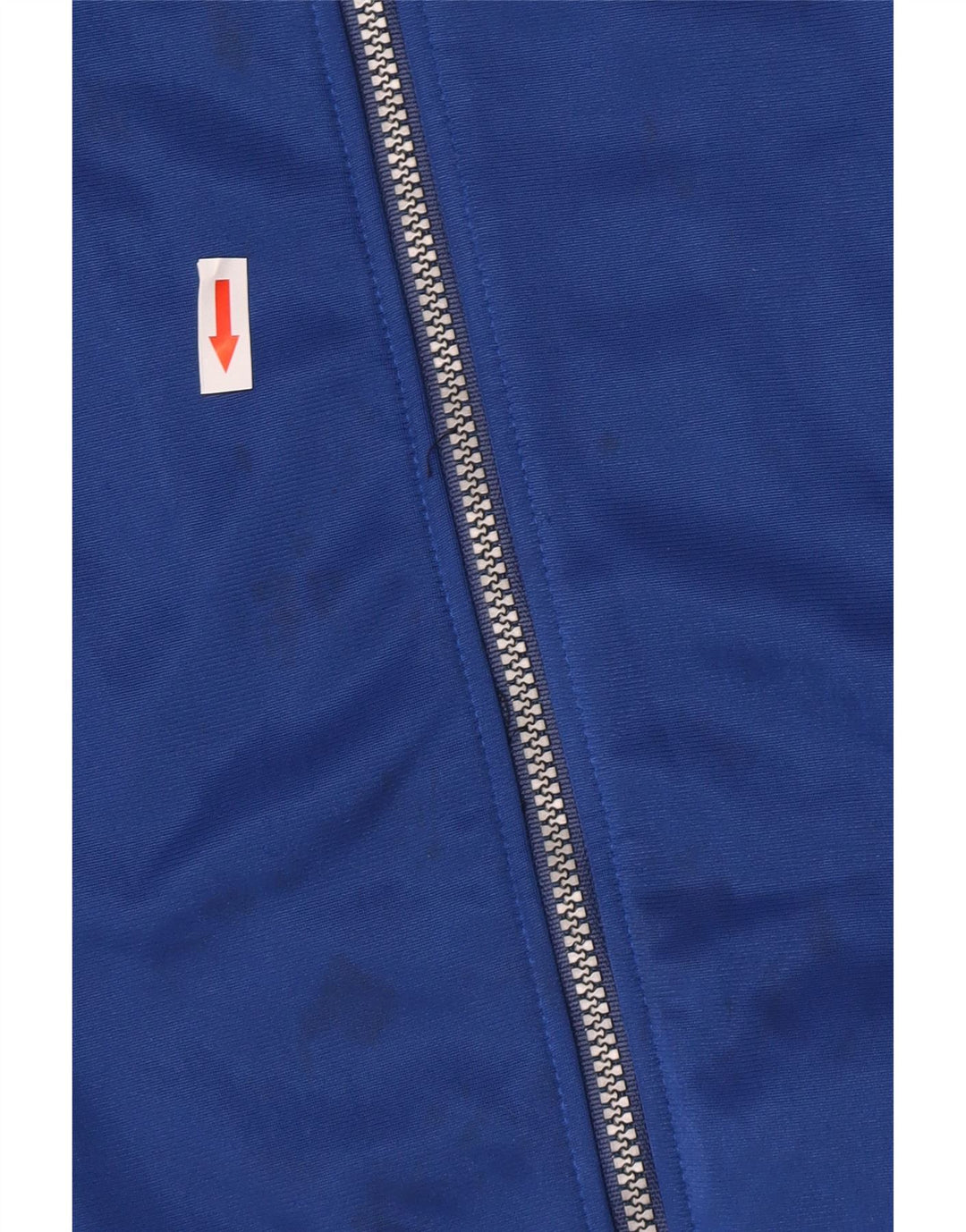 Asics Mens Graphic Tracksuit Top Jaqueta Grande Azul Colorblock Poliéster