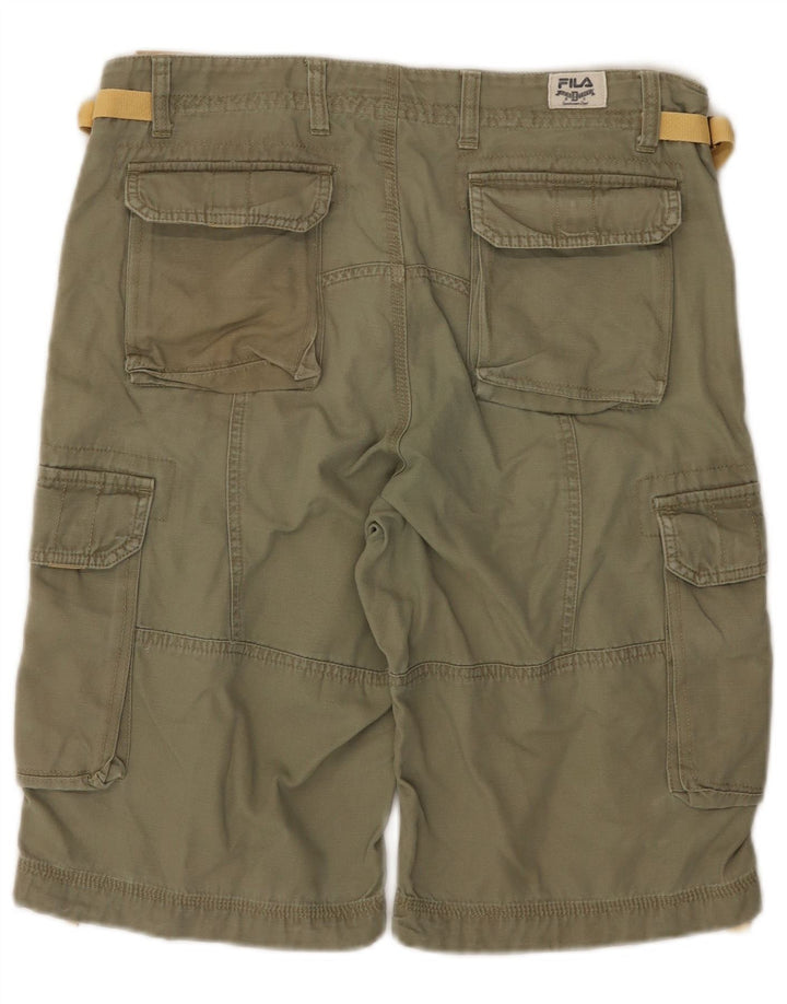 Fila Mens Cargo Shorts W34 Grande Caqui