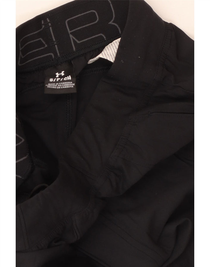 UNDER ARMOUR Calça esportiva feminina com estampa gráfica pequena preta