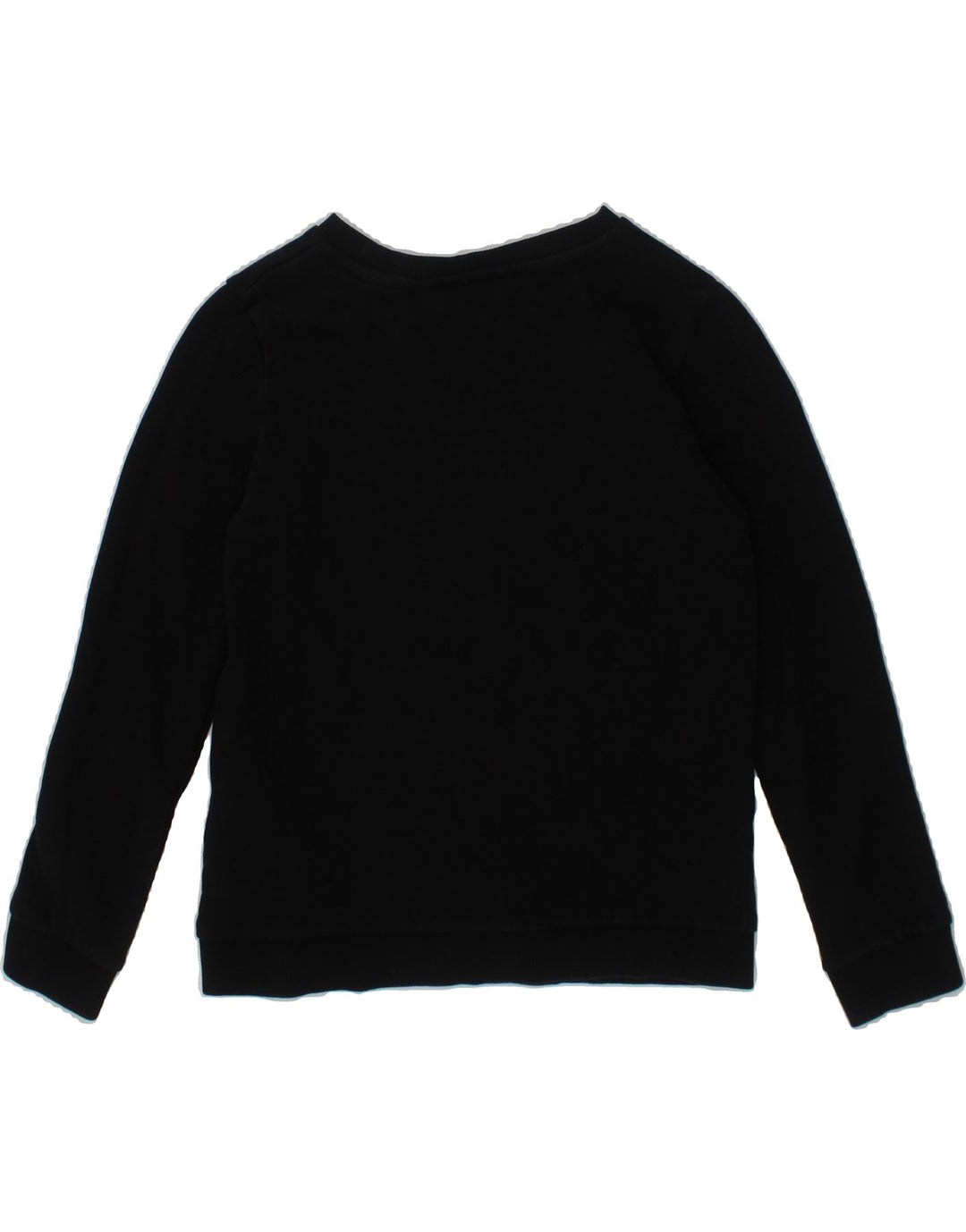 GUESS Girls Graphic Sweatshirt Jumper 7-8 Years Black Cotton Vintage Guess and Second-Hand Guess from Messina Hembry 