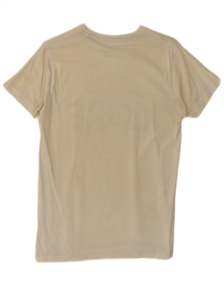Camiseta masculina gráfica Jack & Jones Top pequeno branco