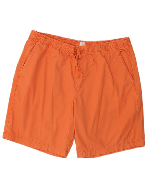 Gap Mens Chino Shorts XL W38 Laranja Algodão