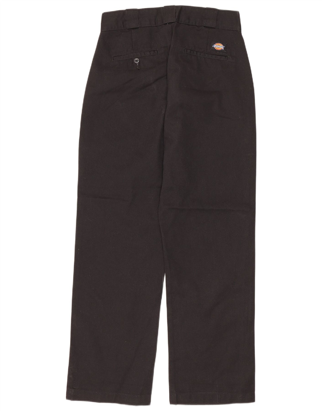 Calça Chino reta feminina Dickies W26 L26 poliéster preto