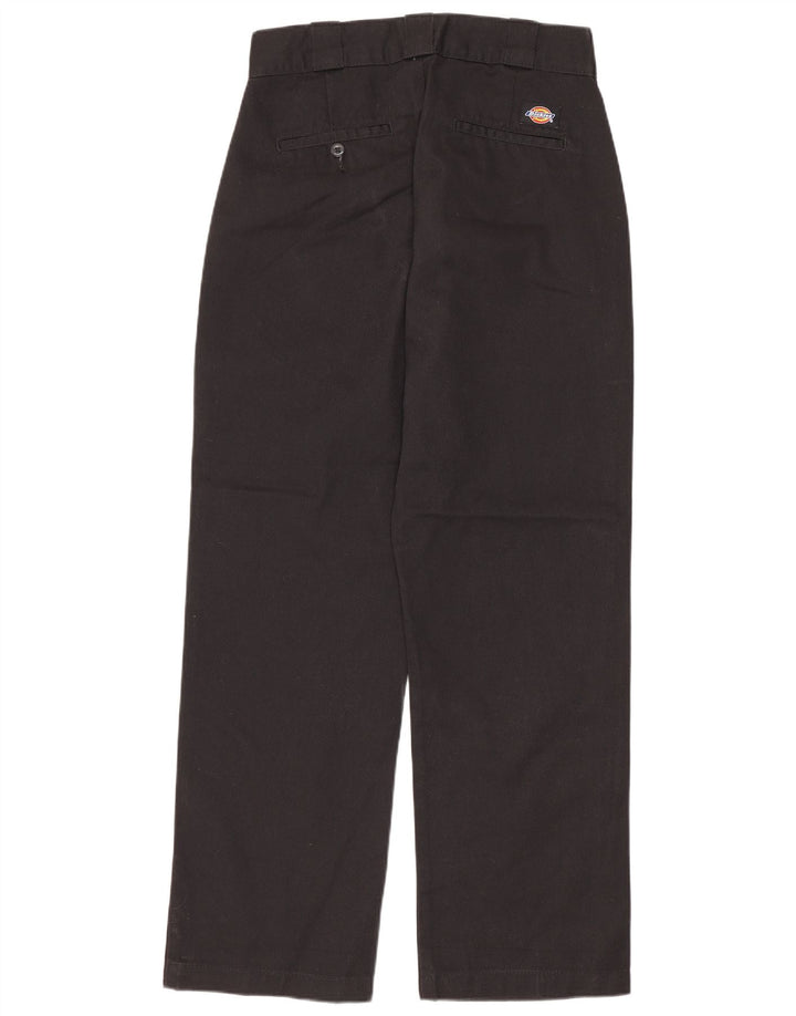 Calça Chino reta feminina Dickies W26 L26 poliéster preto
