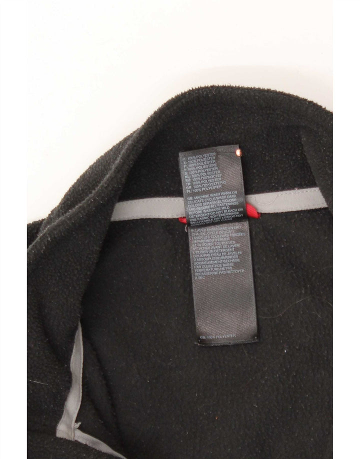 Jaqueta feminina forro de lã The North Face Reino Unido 16 grande poliéster preto