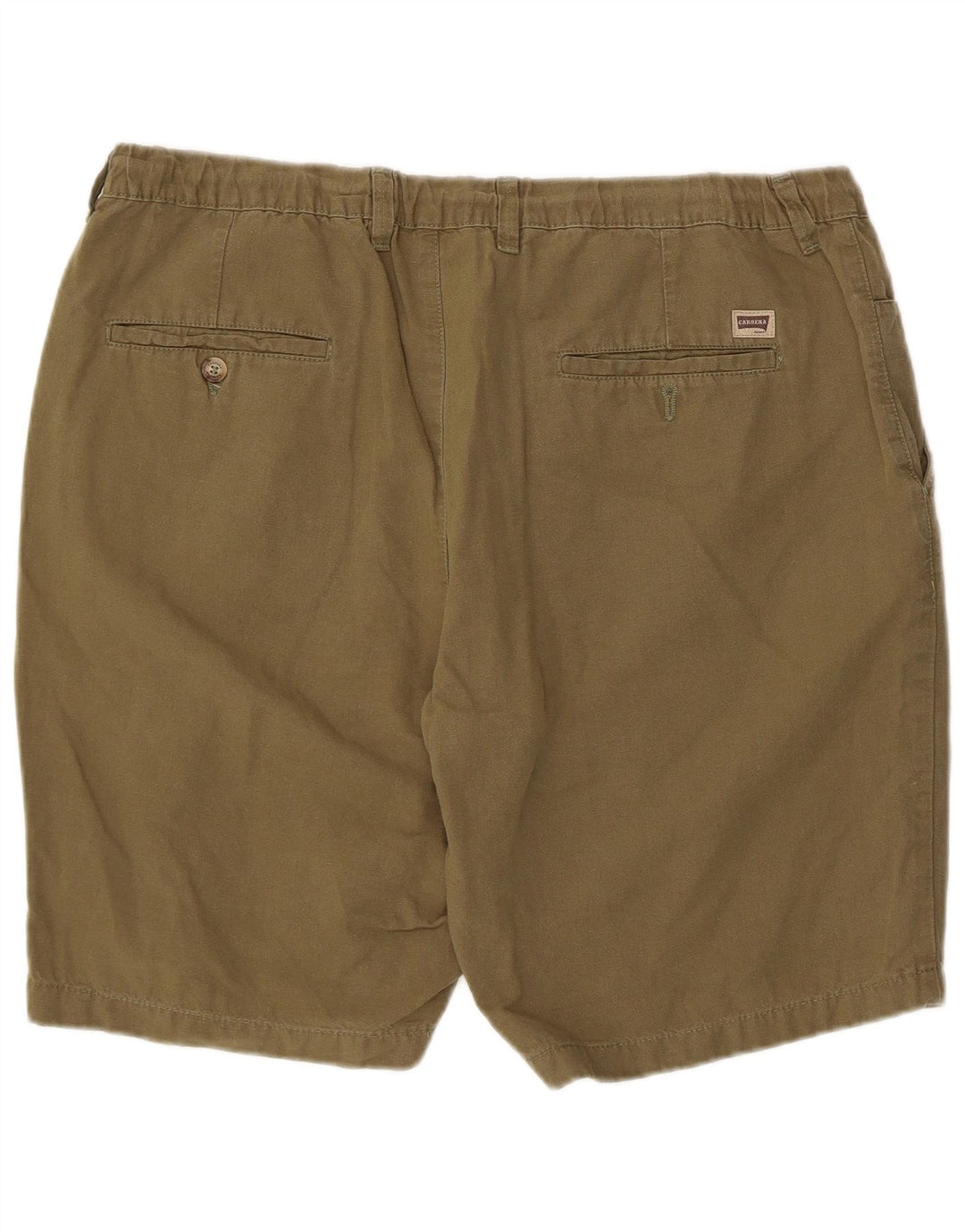 Shorts Chino Masculino Carrera XL W38 Algodão Cáqui