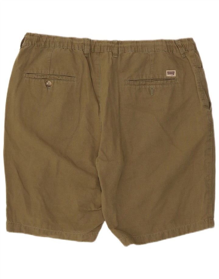 Shorts Chino Masculino Carrera XL W38 Algodão Cáqui