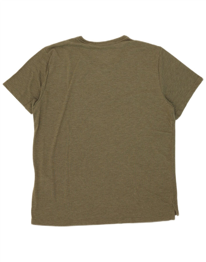 Camiseta Nike Masculina Dri Fit Top XL Verde Poliéster