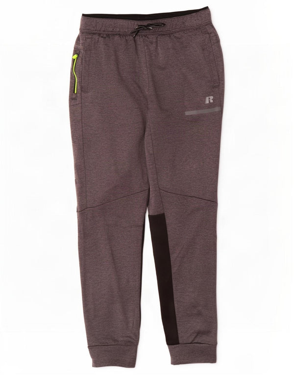 Russell Athletic Boys Calças de treino Joggers 14-15 anos XL cinza