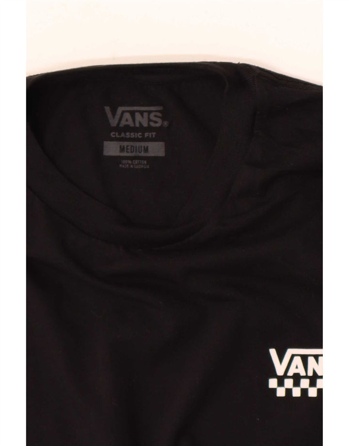 Camiseta Vans Masculina Classic Fit Top Médio Algodão Preto