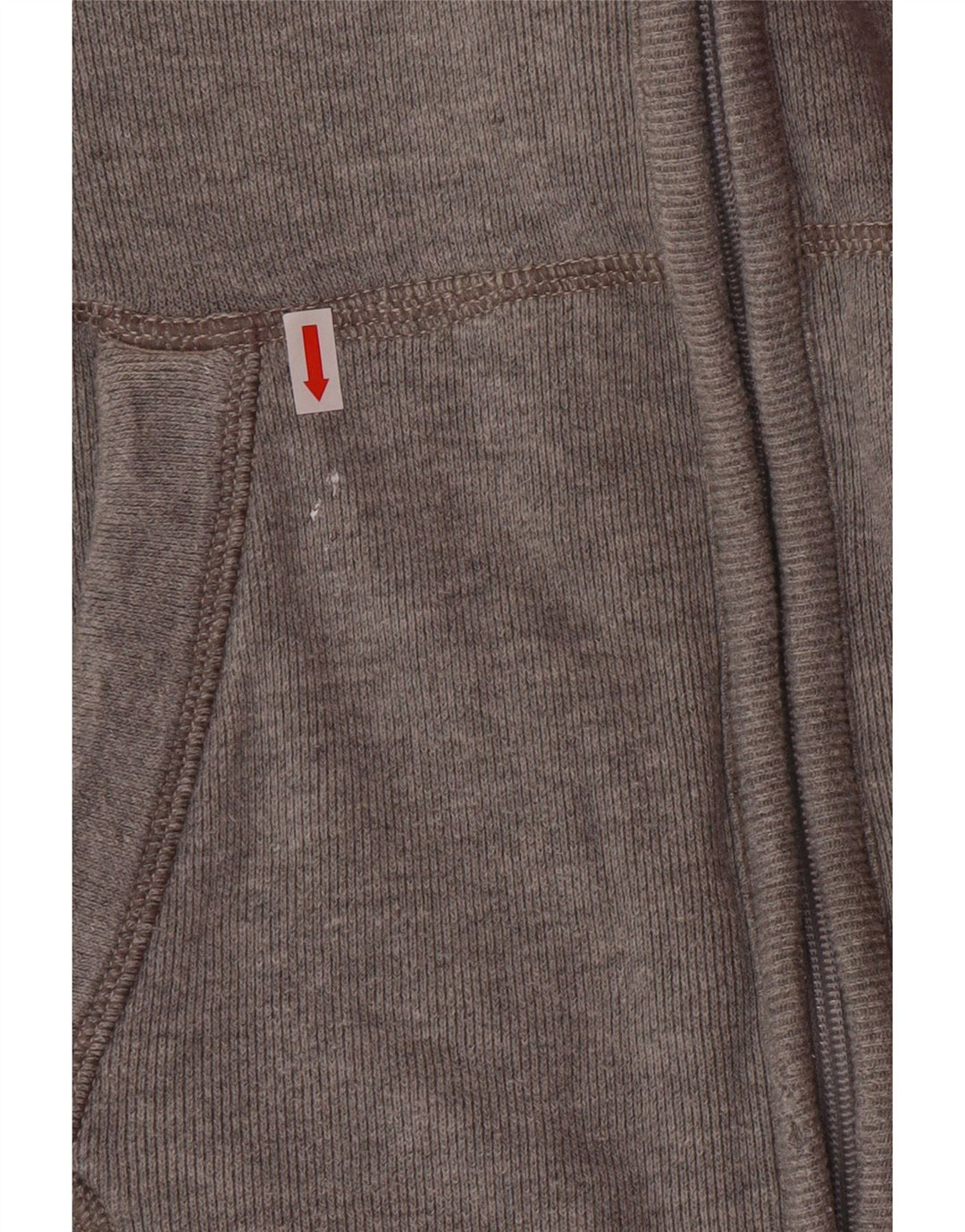 Jaqueta feminina ABERCROMBIE & FITCH com agasalho gráfico Reino Unido 16 grande cinza