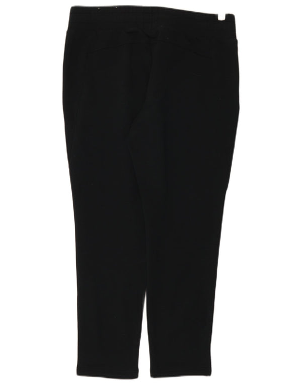 Puma Womens Crop Graphic Leggings UK 12 Médio Algodão Preto