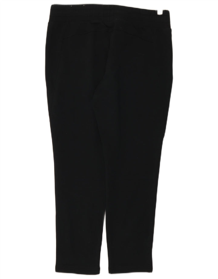 Puma Womens Crop Graphic Leggings UK 12 Médio Algodão Preto