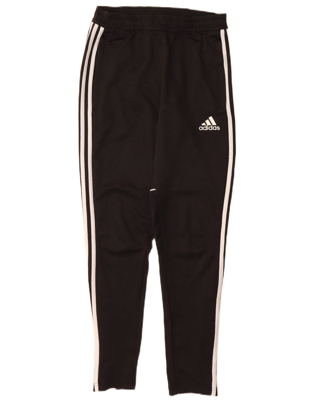 Calças de treino femininas ADIDAS UK 6 XS preto poliéster