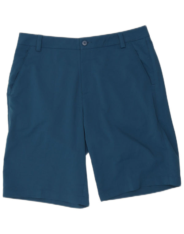 Shorts Chino Masculino Puma W34 Grande Poliéster Azul