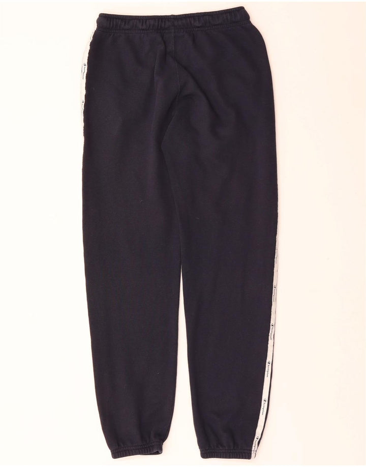 CHAMPION Meninos Calças de Treino Joggers 11-12 Anos Grande Azul Marinho