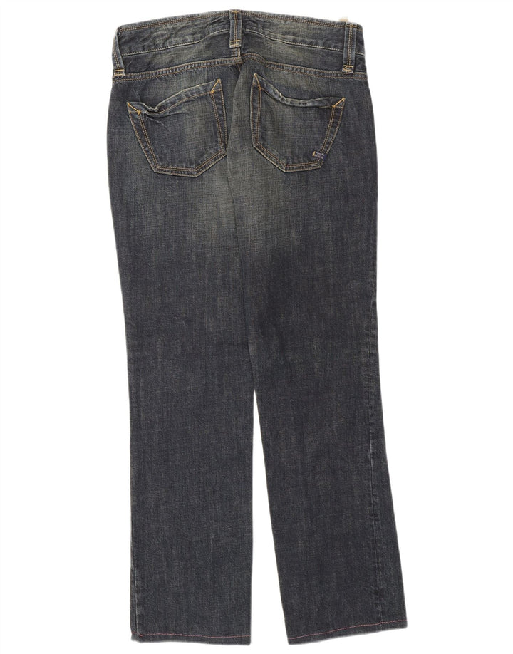 Jeans retos femininos MASSIMO DUTTI W29 L27 azul