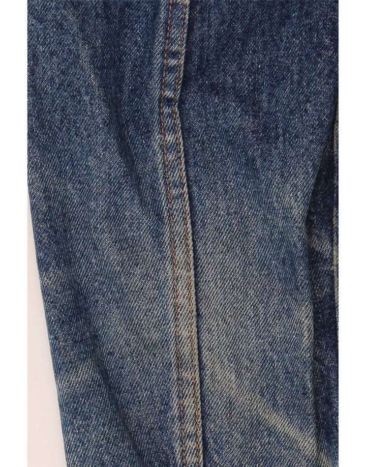 Jaqueta jeans feminina French Connection Reino Unido 16 grande algodão azul
