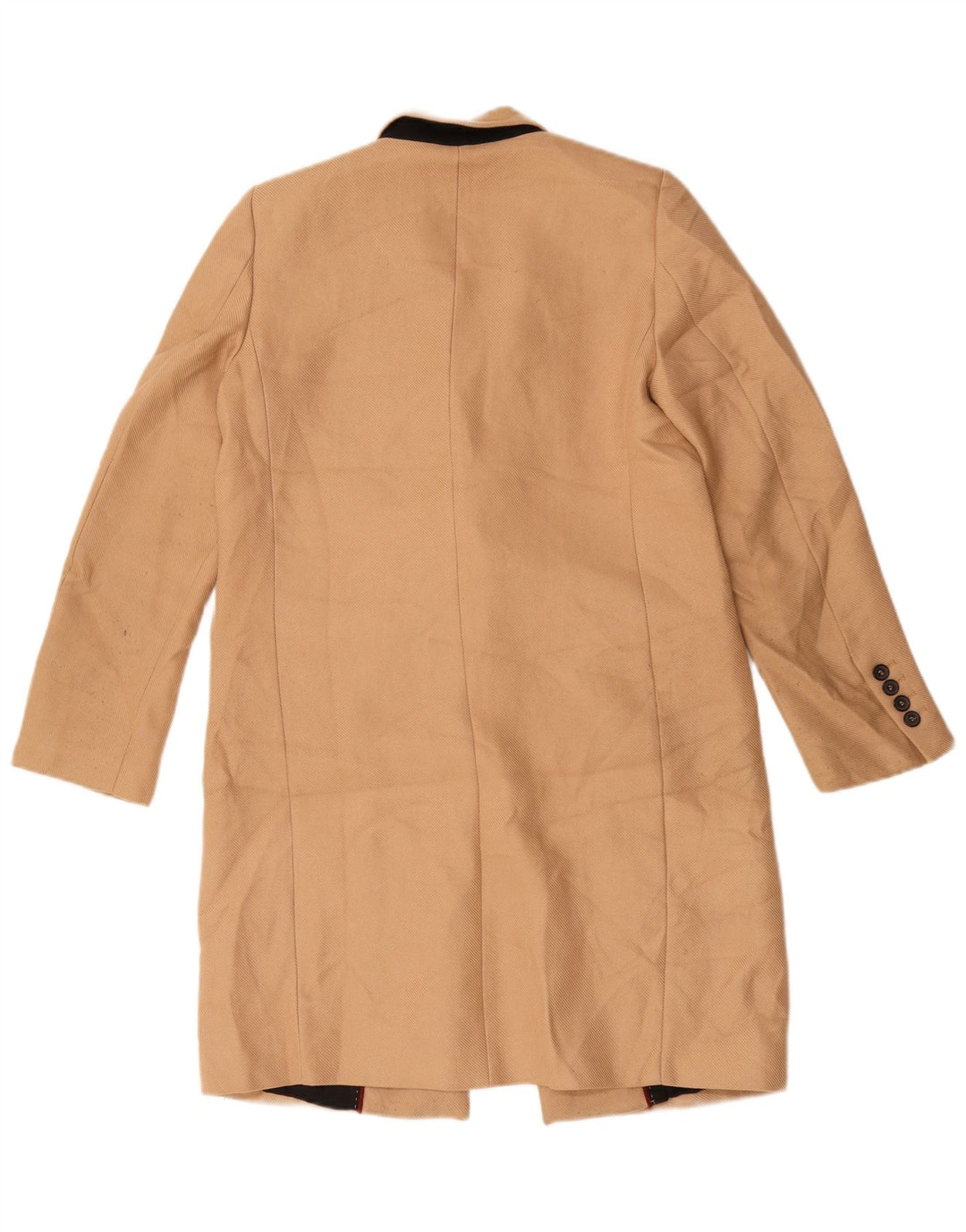 Jaqueta Blazer Oversized Feminina Zara Reino Unido 10 Pequeno Bege