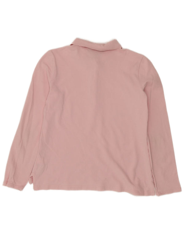 Polo Ralph Lauren Camisa de manga comprida para meninas 11-12 anos algodão rosa