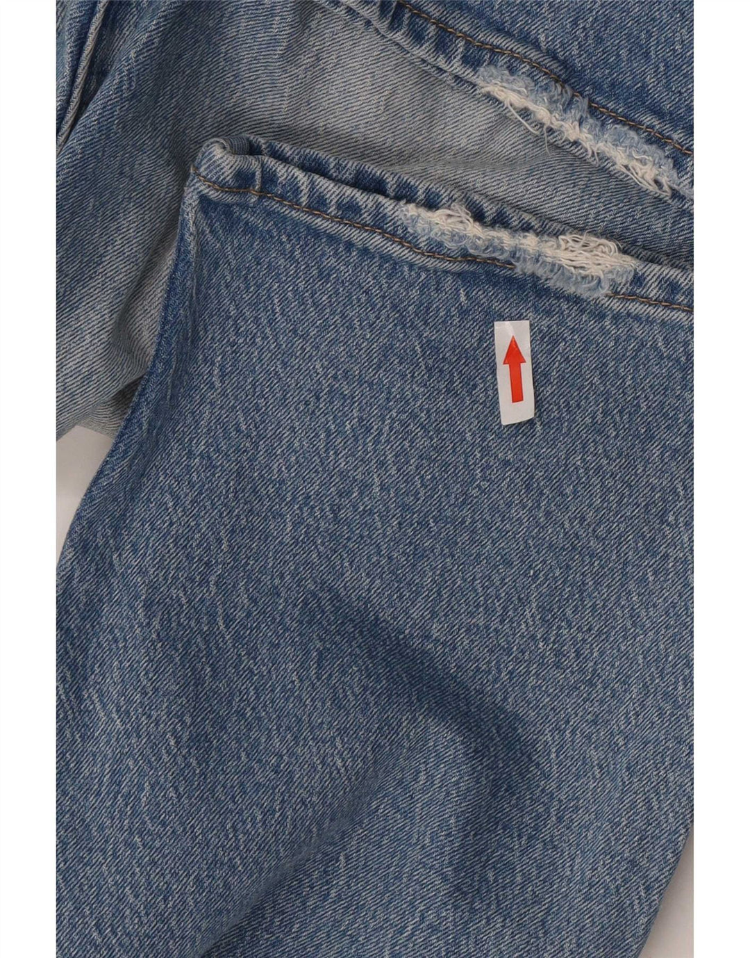 Calça jeans feminina Levi's Wedgie Straight W31 L28 azul algodão