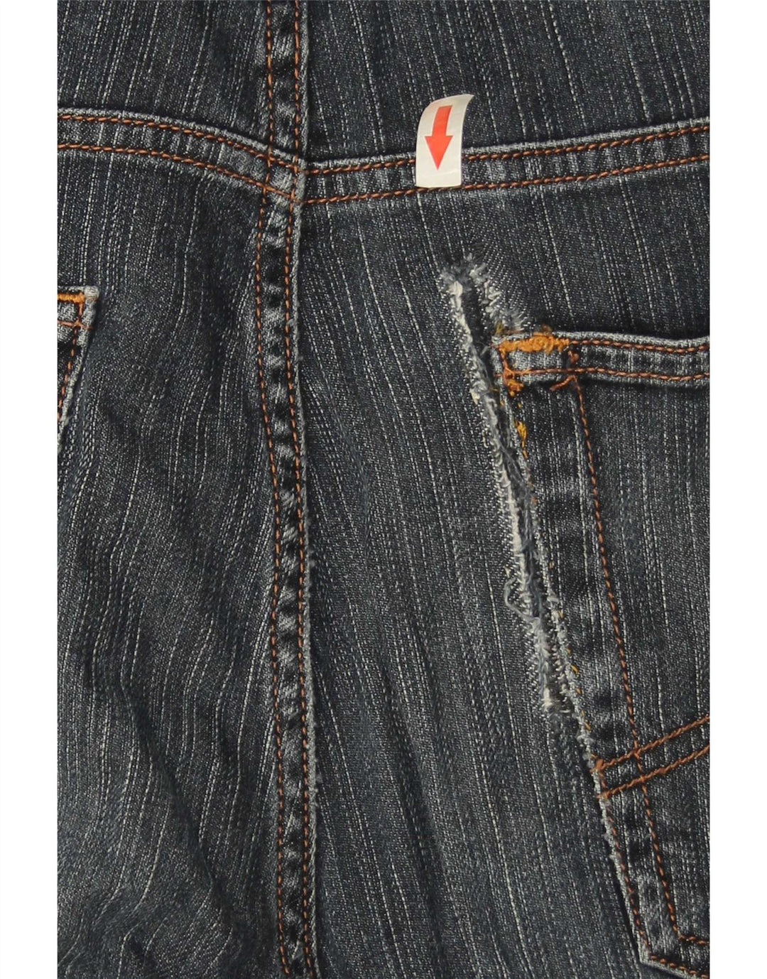 Marlboro Classics Mens Straight Jeans W33 L31 Azul Algodão
