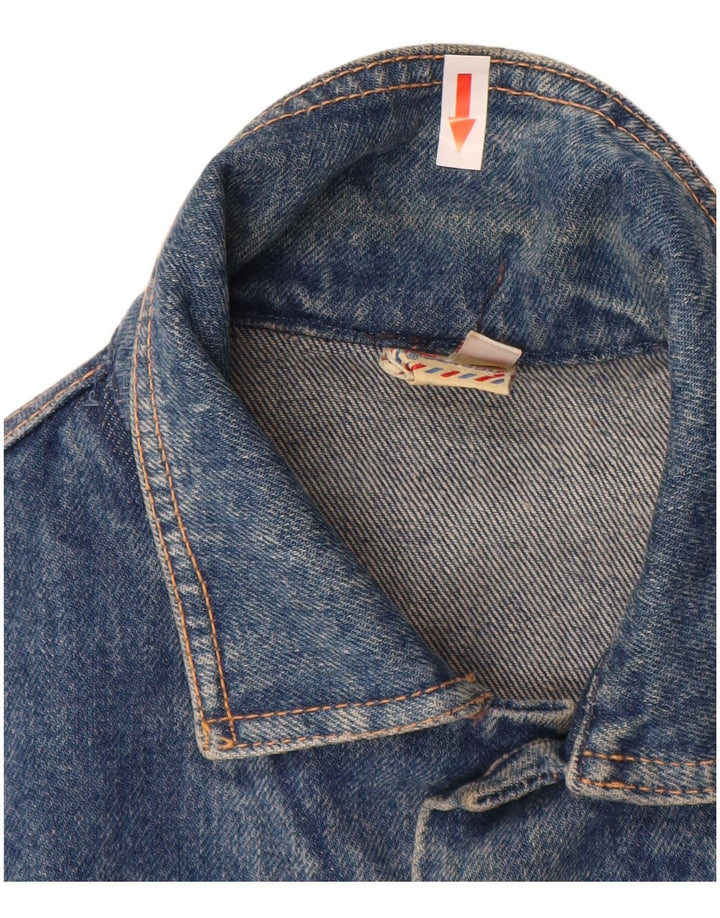 Colete jeans Fiorucci Boys 13-14 anos azul