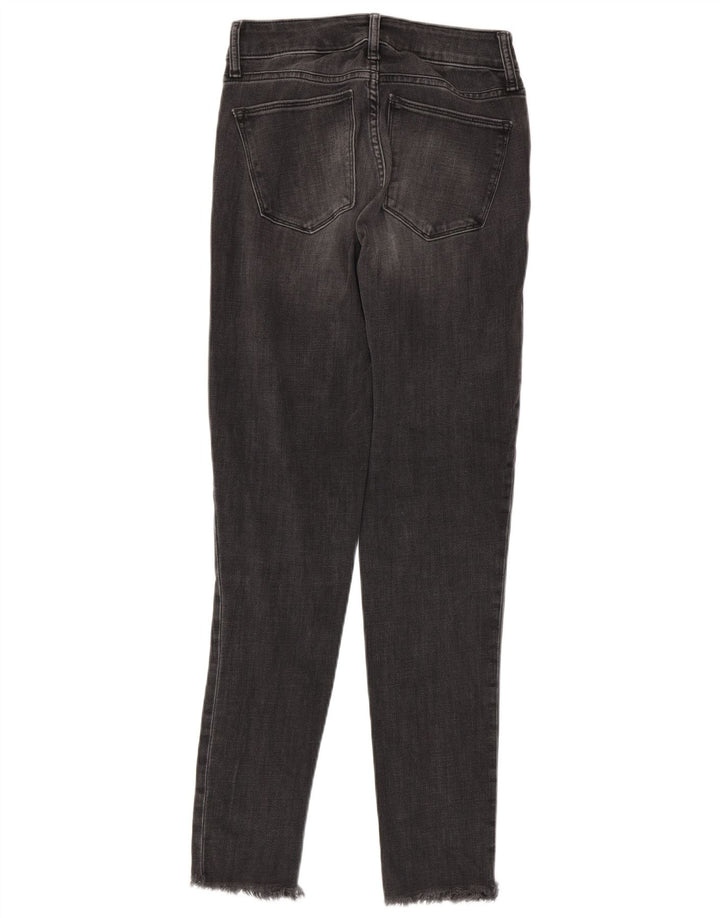 Jeans skinny feminino Gap W27 L31 algodão cinza