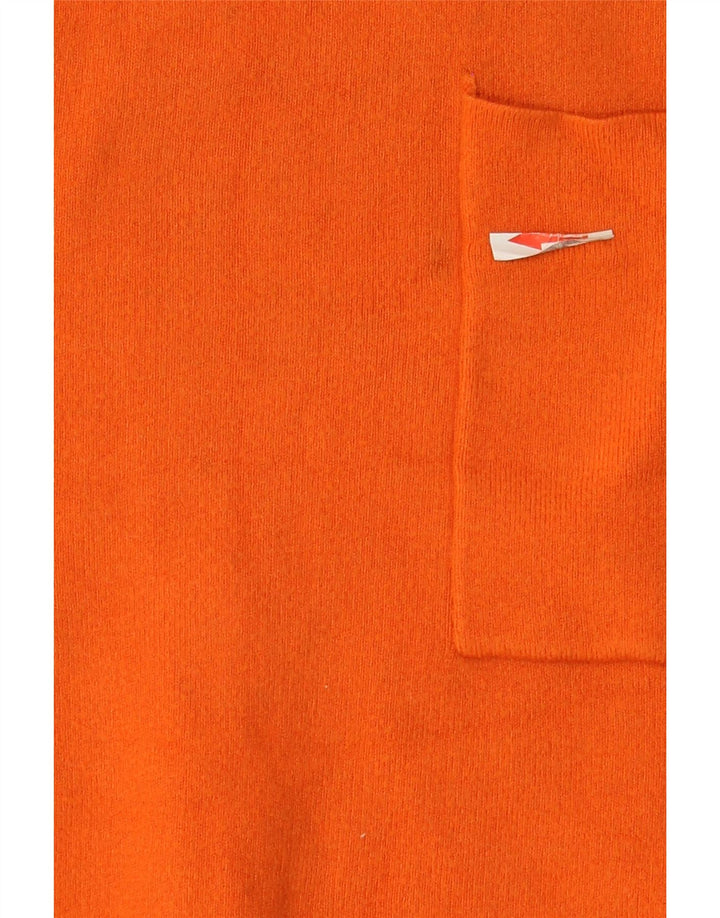 Vestido Jumper Feminino Zara Reino Unido 8 Pequeno Laranja