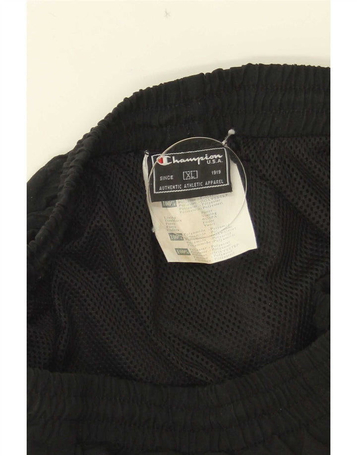 Calça de treino masculina Champion XL preto poliéster