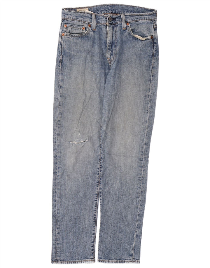 Calça jeans feminina Levi's 511 Slim W30 L30 azul algodão