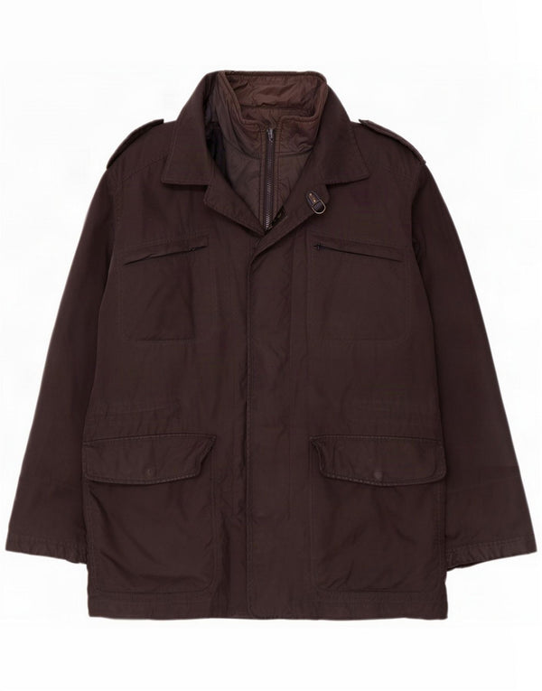 Jaqueta militar masculina Fay UK 38 poliamida preta média