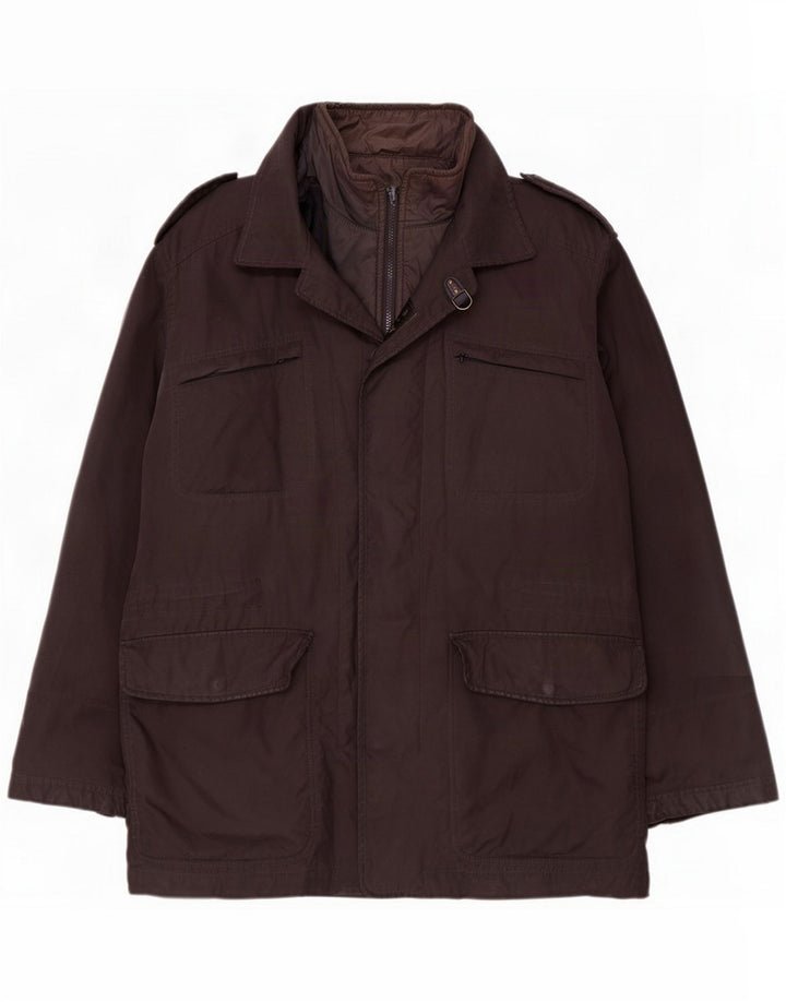 Jaqueta militar masculina Fay UK 38 poliamida preta média
