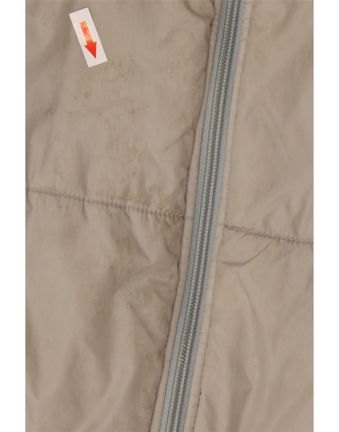 Jaqueta acolchoada masculina Tommy Hilfiger UK 40 grande cinza nylon