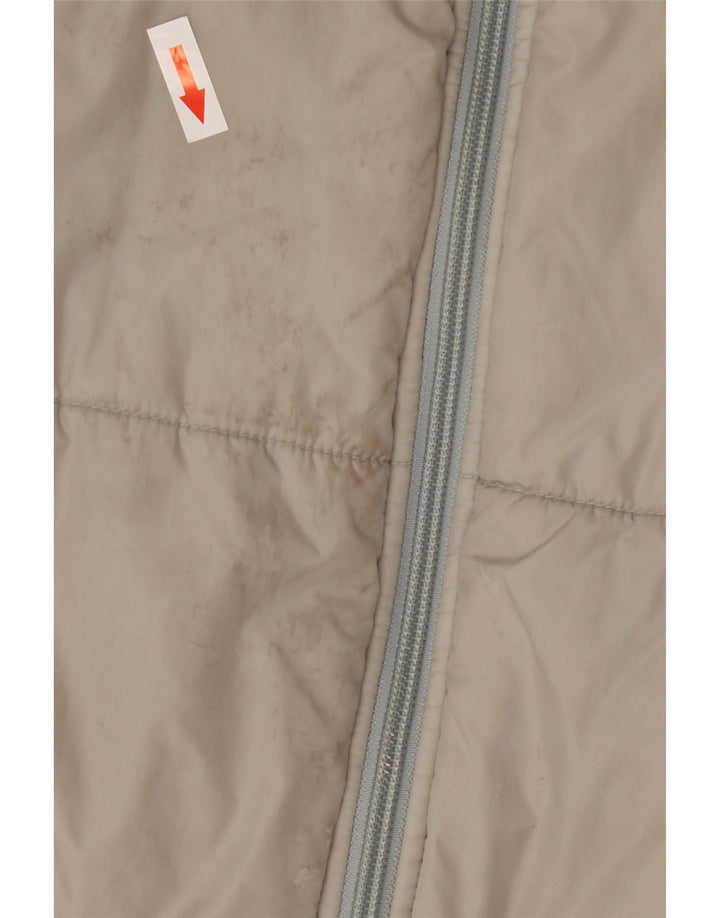 Jaqueta acolchoada masculina Tommy Hilfiger UK 40 grande cinza nylon