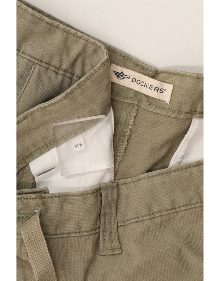 Shorts cargo masculino Dockers W38 XL cáqui