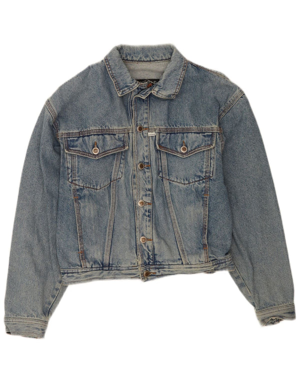 Jaqueta jeans feminina OFFSHORE UK 14 azul médio