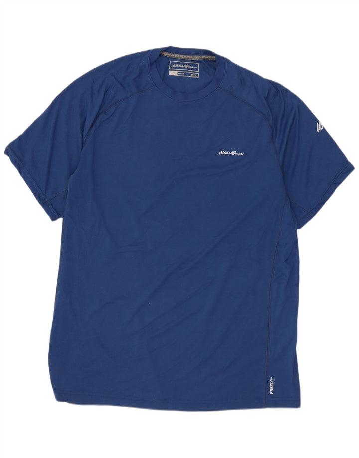EDDIE BAUER Camiseta masculina grande poliéster azul