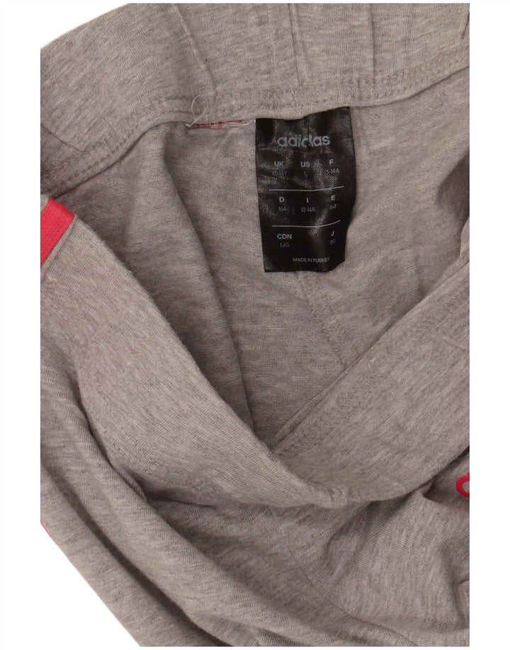 Leggings Adidas Menina 13-14 Anos Cinza Salpicado