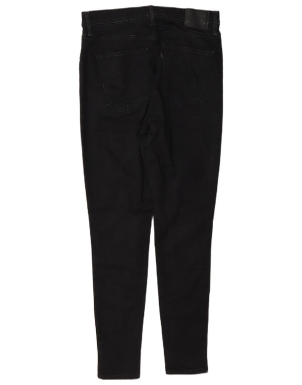 Calça jeans feminina Levi's Mile High Super Skinny W31 L30 de algodão preto